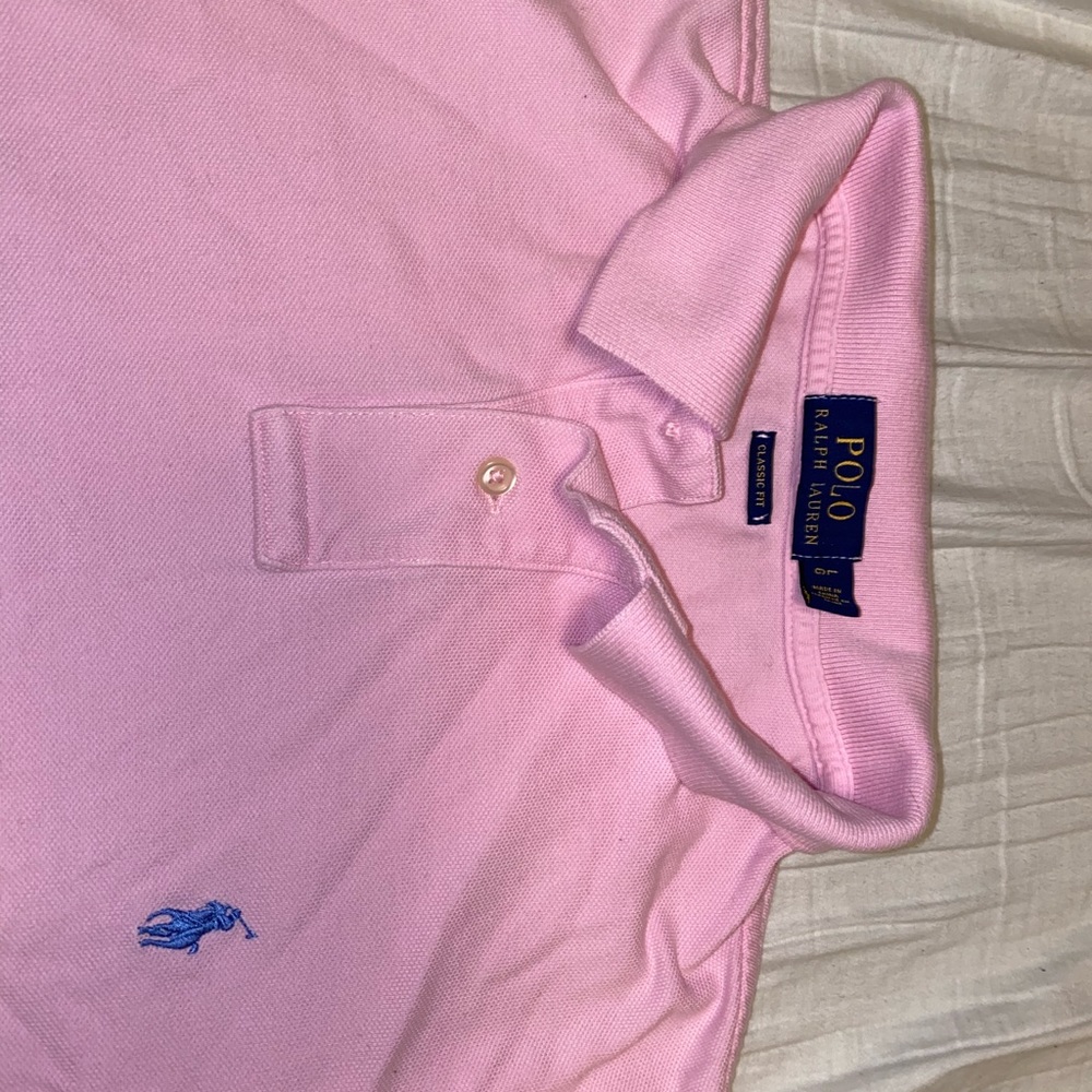 Ralph Lauren Regular Cotton Polo, Caramel Pink